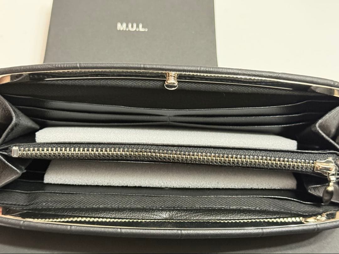 エムユーエル M.U.L★クロコ型押し★がま口 限定 セット【新品】京都限定