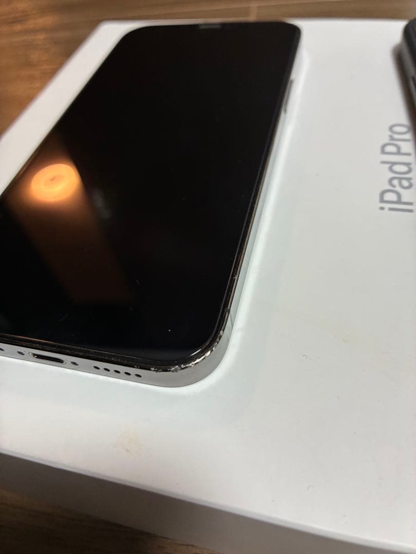 iPhone12pro グラファイト　256GB 純正ケース付