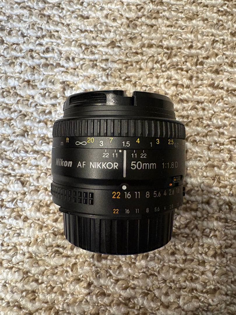 Nikon AF 50mm f/1.8D明るい単焦点