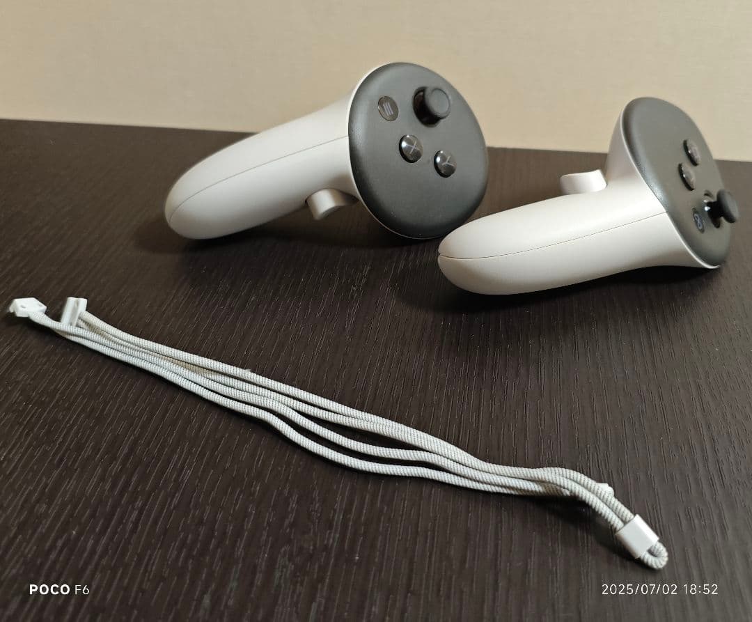 メタクエスト3 4K + KIWIDesign充電ストラップ付き