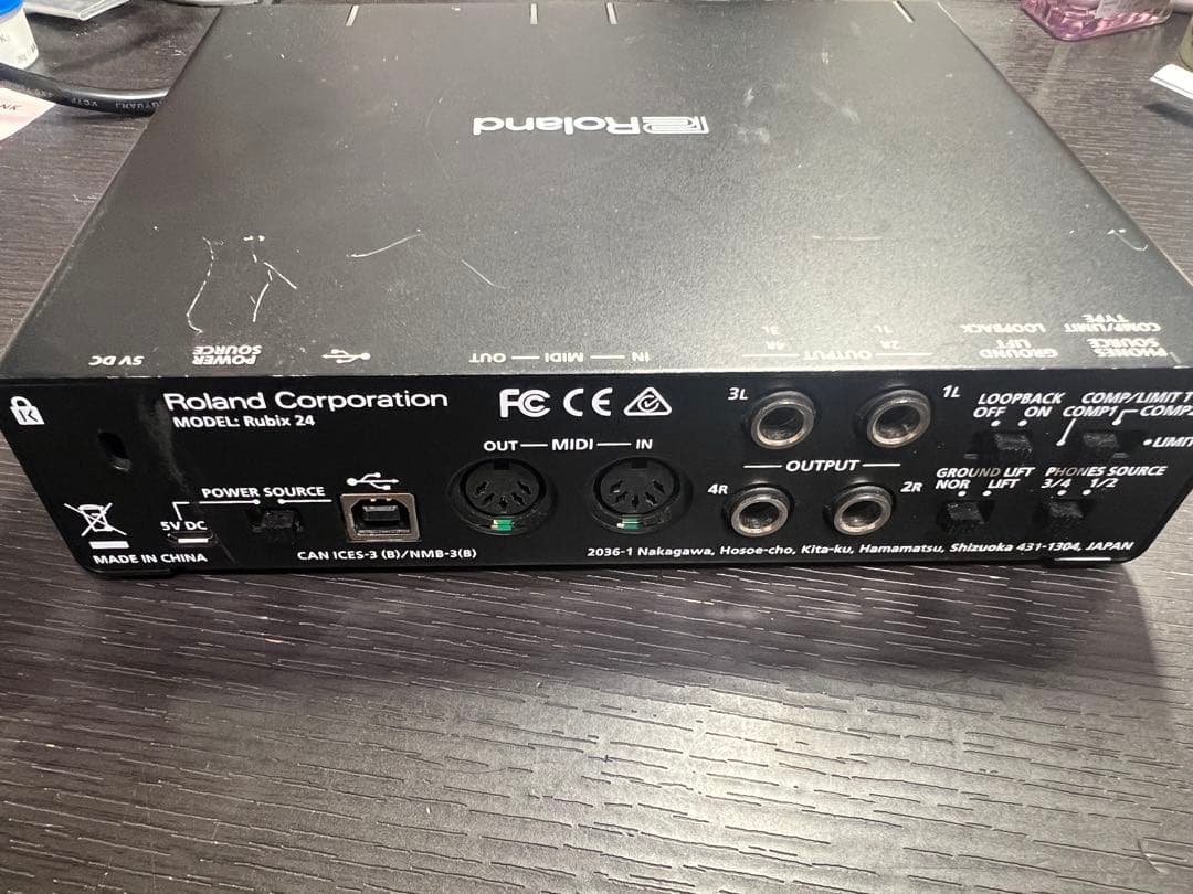 【リック】Roland Rubix 24 オーディオインターフェイス