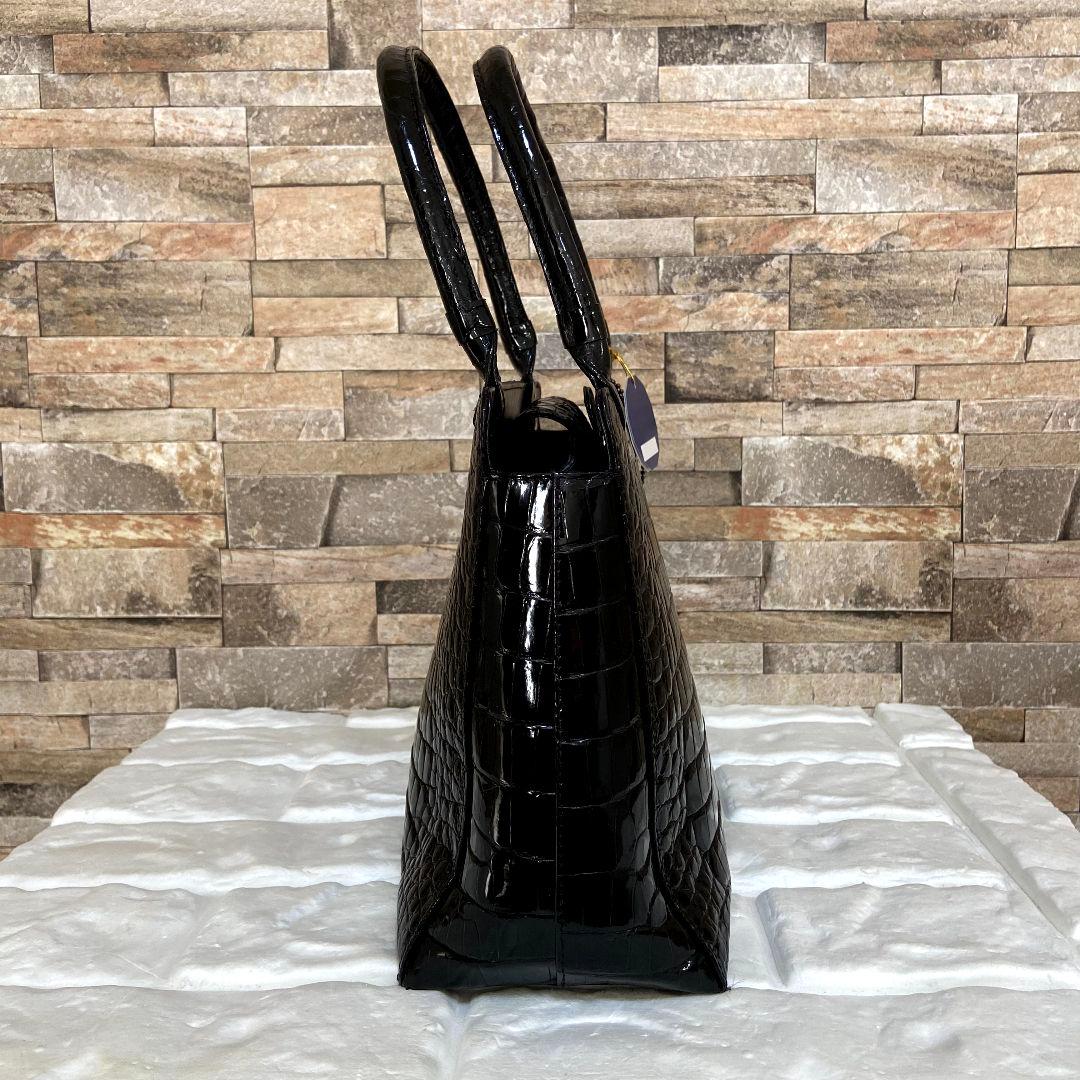 【未使用級】JRA　シャイニングクロコ　2wayバッグ　センター取り