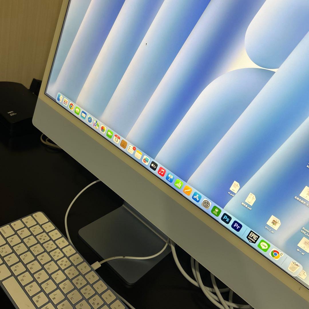 Apple iMac (ブルー) ワイヤレスキーボード付き