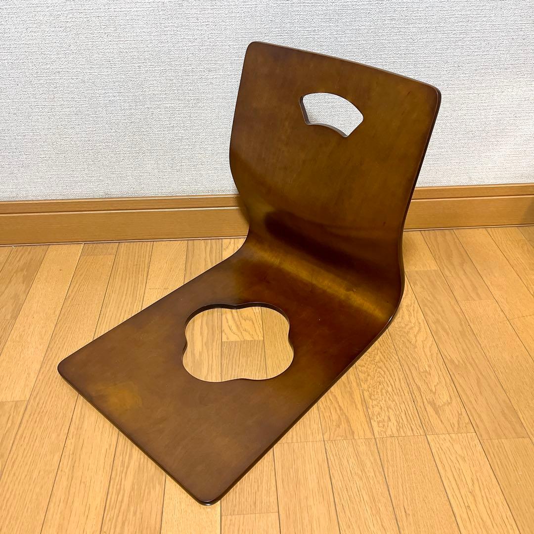 新品未使用 光製作所 HIKARI 座椅子 8脚セット 木製 曲木 和家具 ②