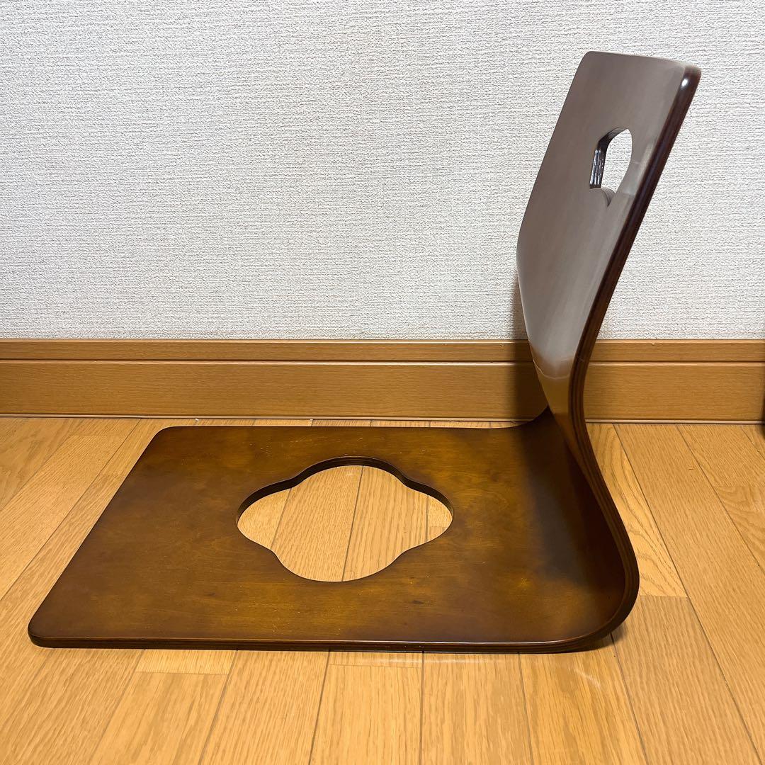 新品未使用 光製作所 HIKARI 座椅子 8脚セット 木製 曲木 和家具 ②