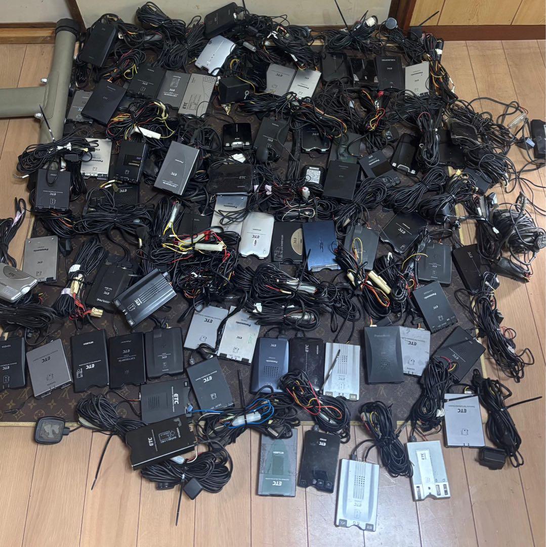 ETC車載器 70台セット｜まとめ売り｜未確認品｜ジャンク扱い