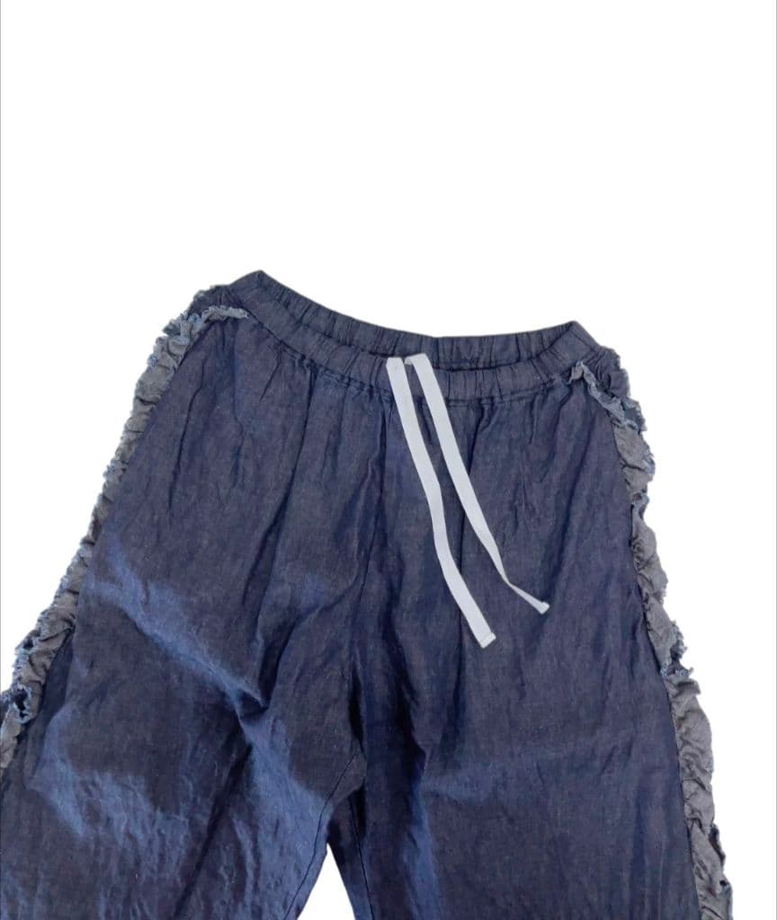 新品未使用！【Gauze#】インディゴビビアンパンツ