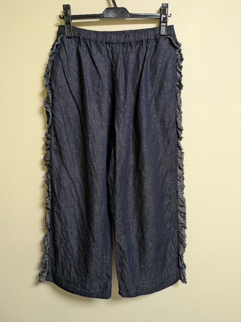 新品未使用！【Gauze#】インディゴビビアンパンツ