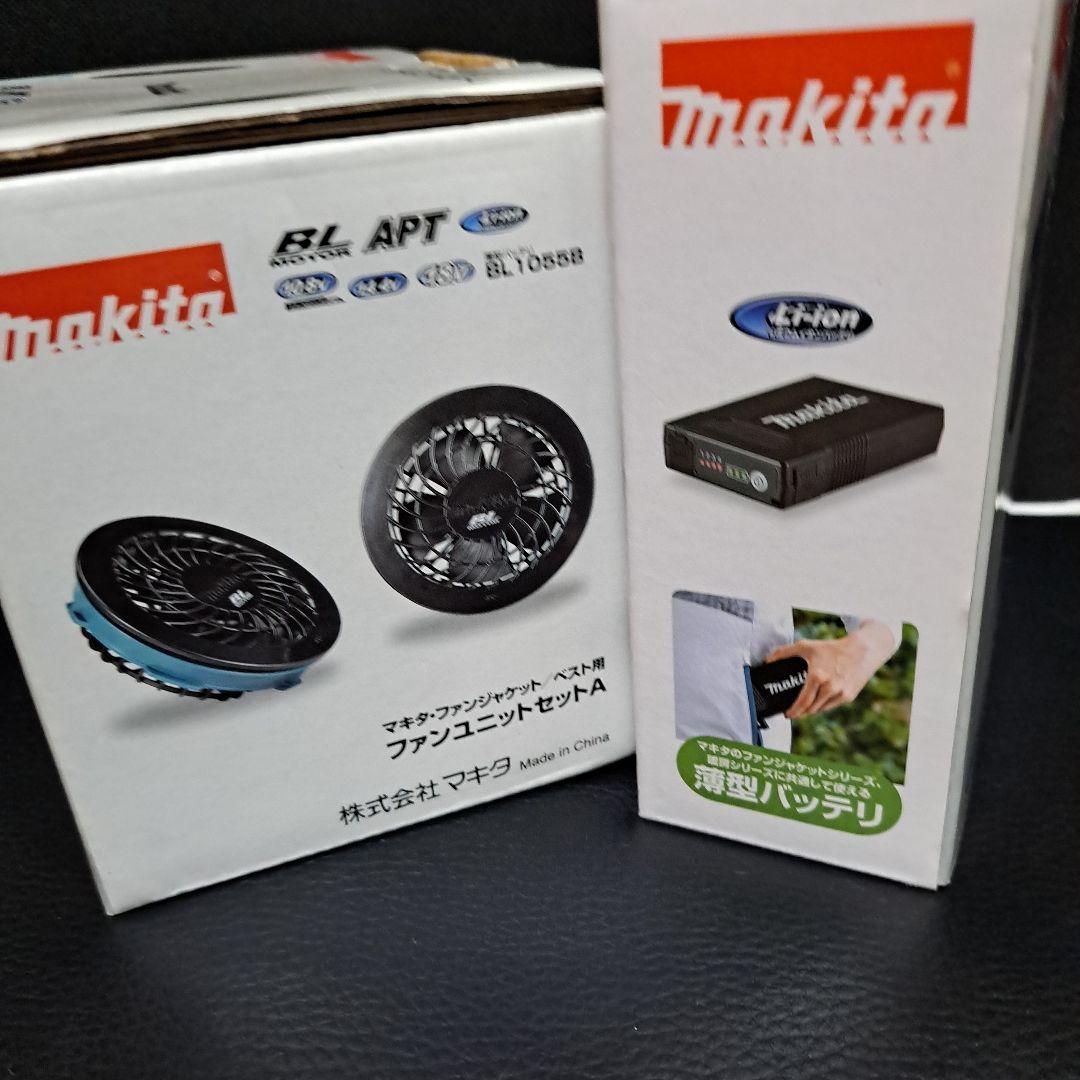 新品　マキタ　ファンユニット・薄型バッテリーセット