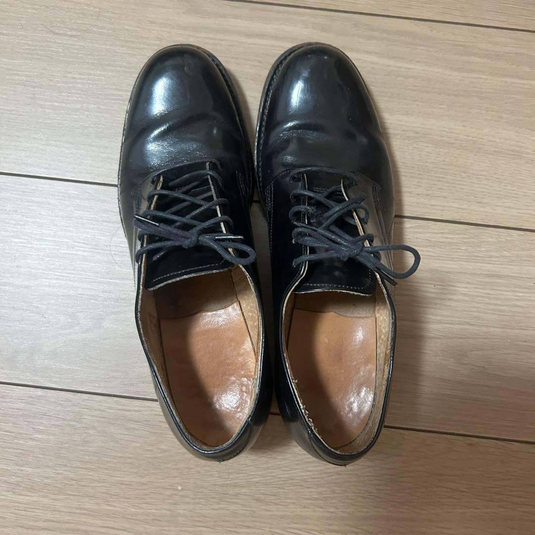 サービスシューズ　US7N 1989年製　USnavy ブラック