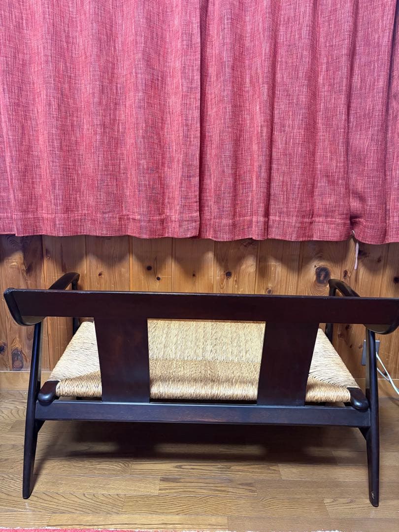 user_ec72aaac 松本民芸家具 ラッシチェア 77型曲肘 中古品