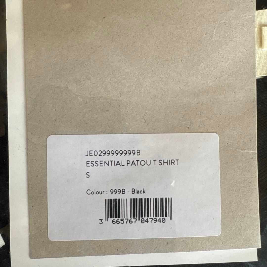 パトゥ　PATOU ブラック Tシャツ S