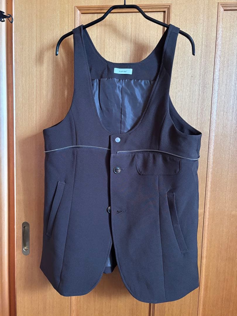 Knuth Marf custom dad jacket キャメル S