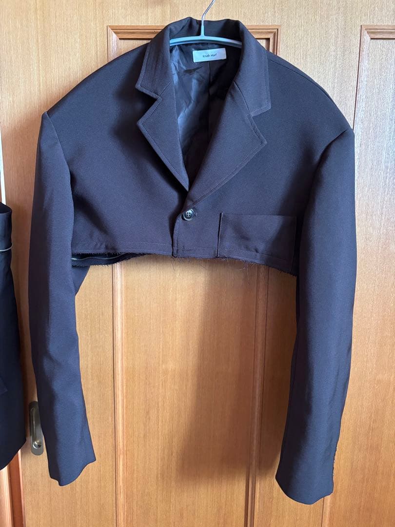 Knuth Marf custom dad jacket キャメル S