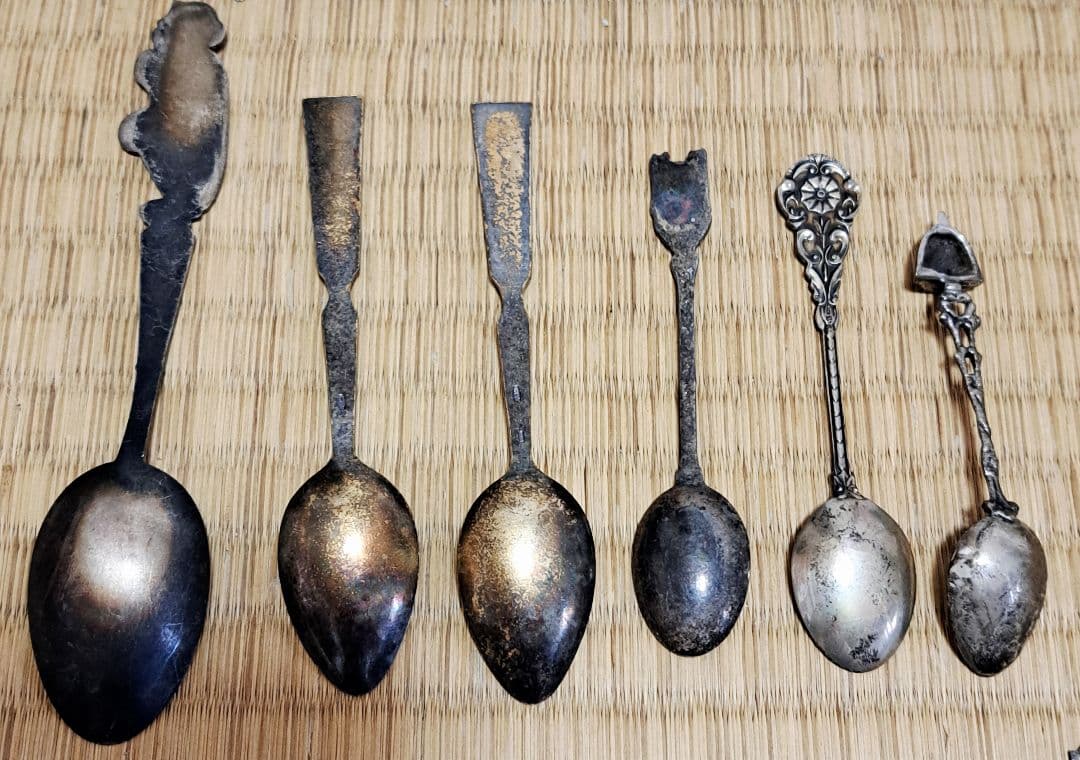 銀製スプーン ヴィンテージ 13本セット 169g