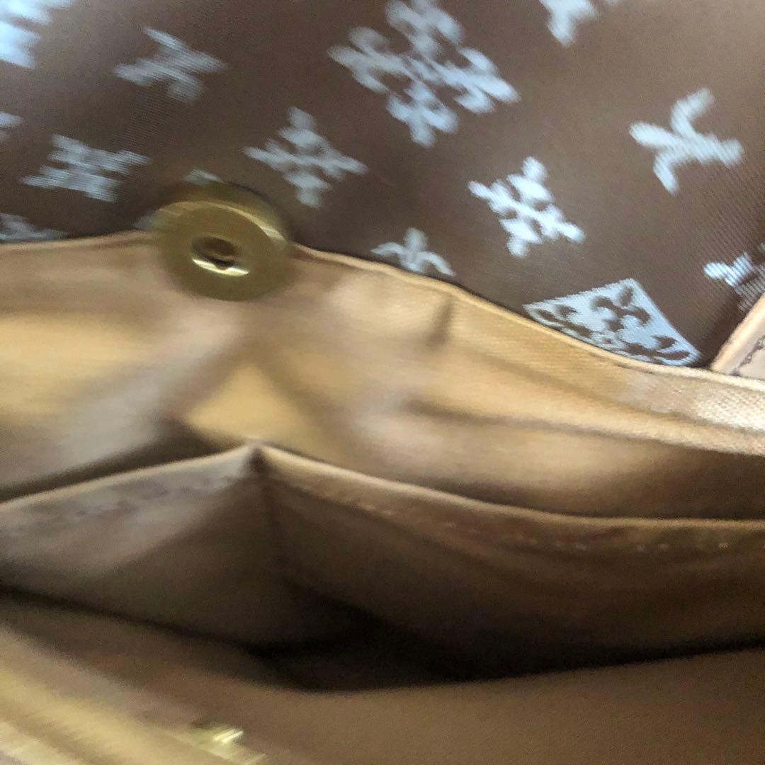 russet モノグラムビジネスバッグ ベージュ