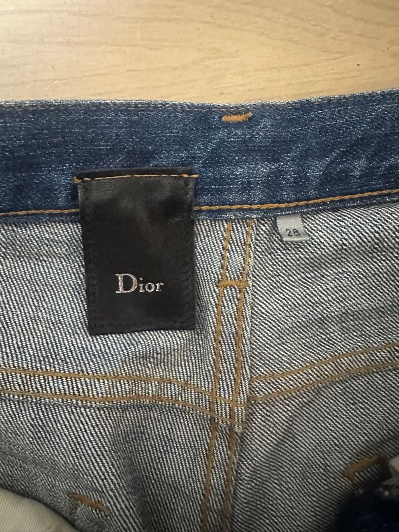 パンツ Dior Homme AW06 Blue Clawmark Denim