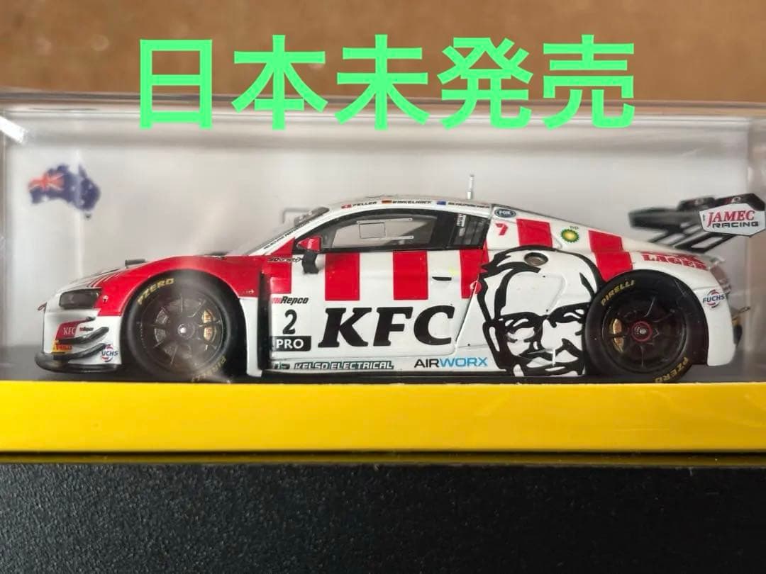 日本未発売 Spark 1/43 Jamec Racing KFC Audi
