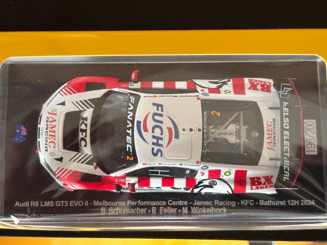 日本未発売 Spark 1/43 Jamec Racing KFC Audi