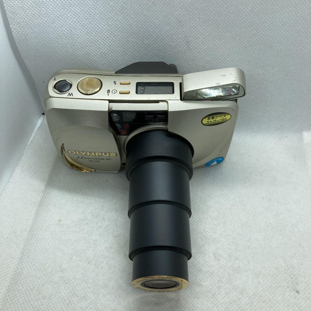 オリンパス μ ZOOM 140 デラックス フィルムカメラ ジャンク