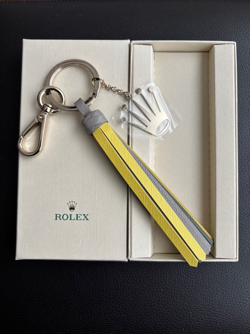 ROLEX ロレックス 正規店限定 ノベルティ キーリング／バッグチャーム