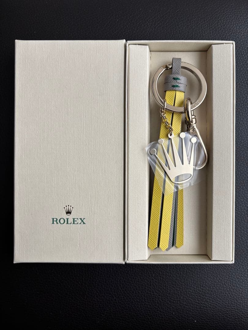 ROLEX ロレックス 正規店限定 ノベルティ キーリング／バッグチャーム