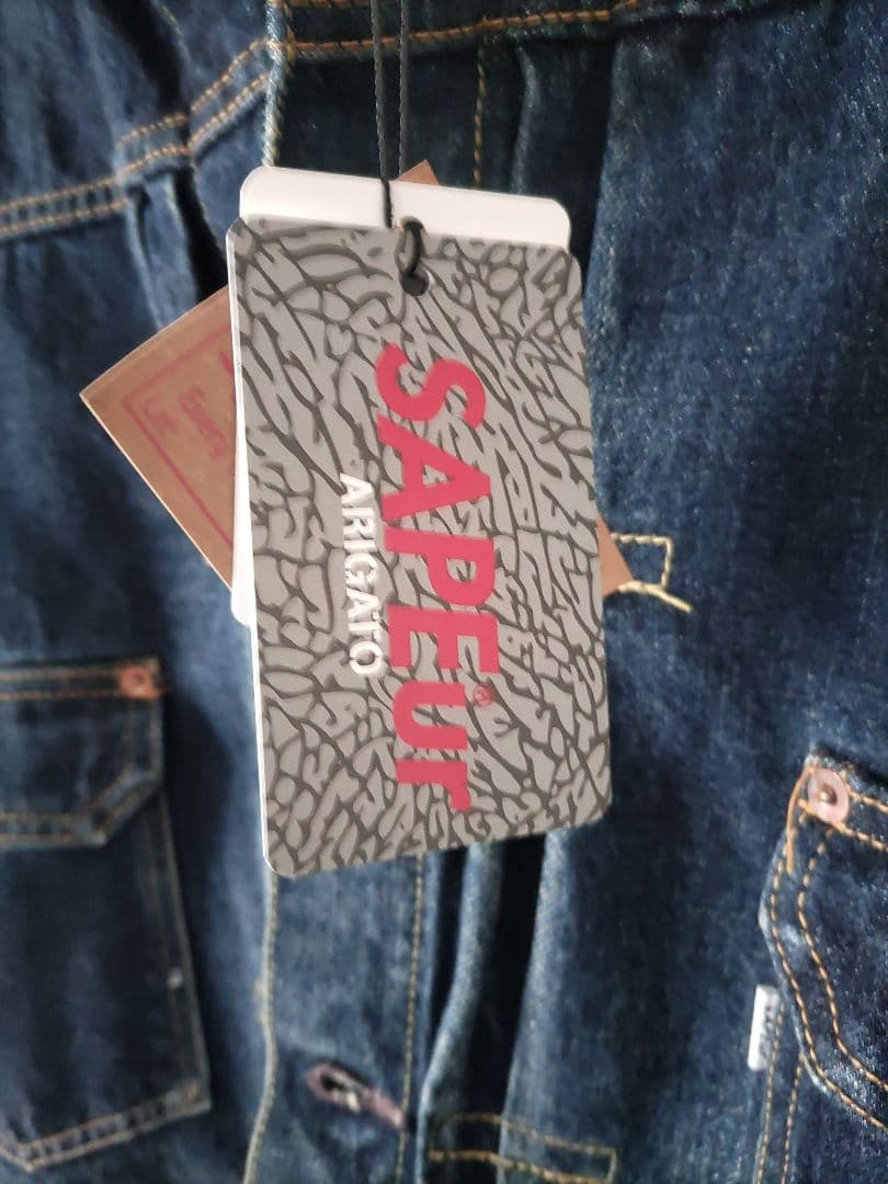 わ*ず様 サプール　デニムジャケット　SAPEUR