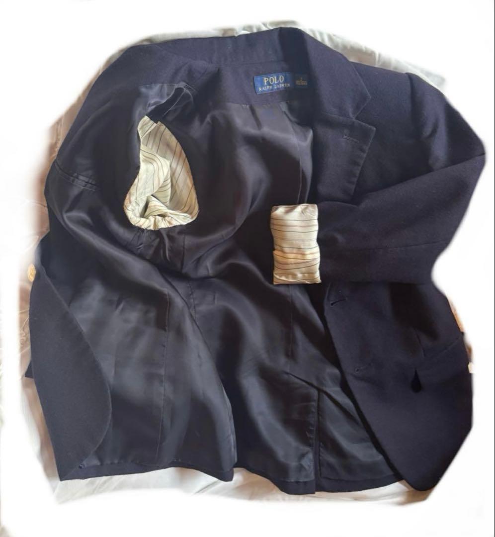 POLO ポロラルフローレン ネイビー ジャケット S 紺