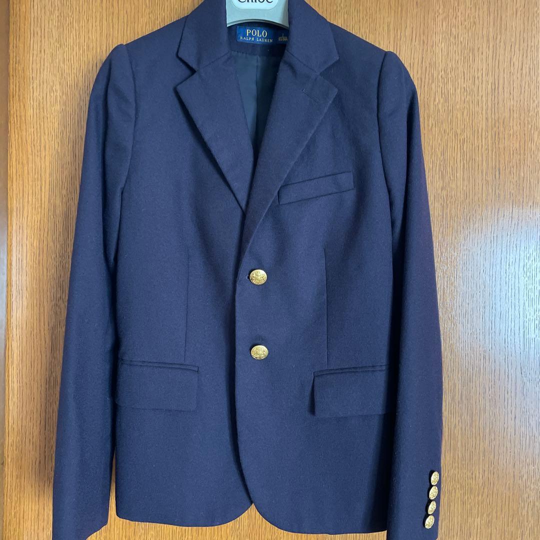 POLO ポロラルフローレン ネイビー ジャケット S 紺