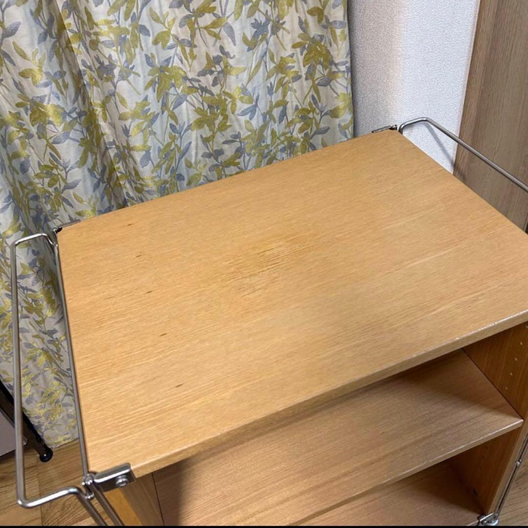 お値下げ中‼️【廃盤品】無印良品　ユニットシェルフ　キッチンワゴンなどに