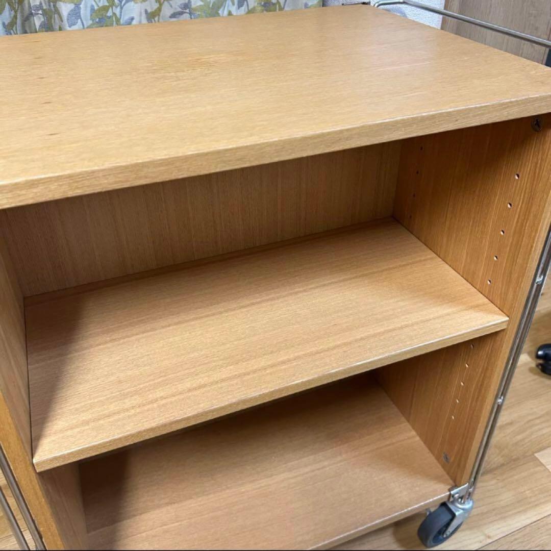 お値下げ中‼️【廃盤品】無印良品　ユニットシェルフ　キッチンワゴンなどに