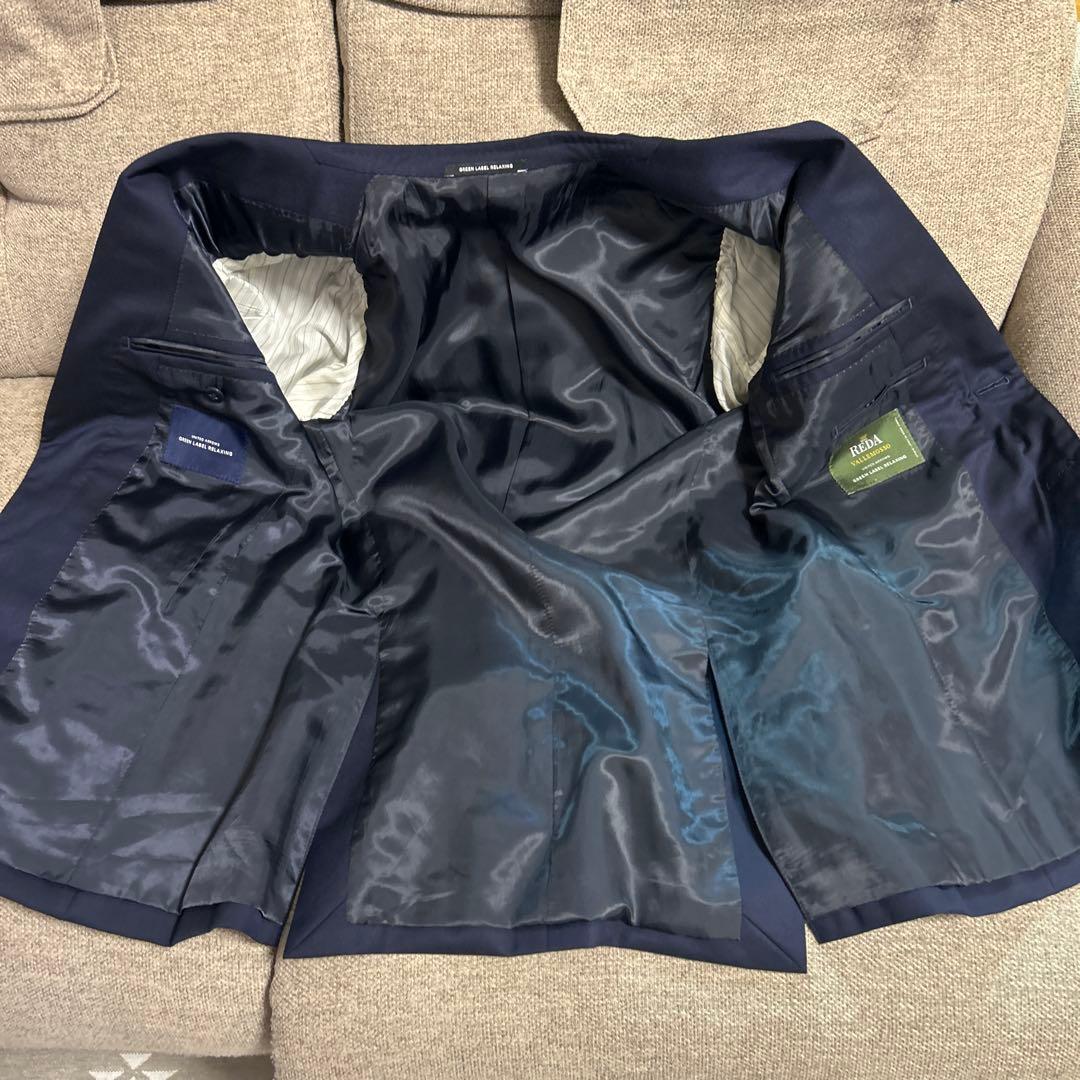 【極美品】ユナイテッド アローズ スーツ セットアップ スリーピース REDA