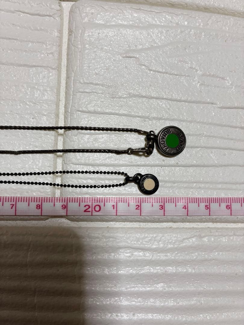 provide by GARNI ガルニ  ロゴネックレス シルバー