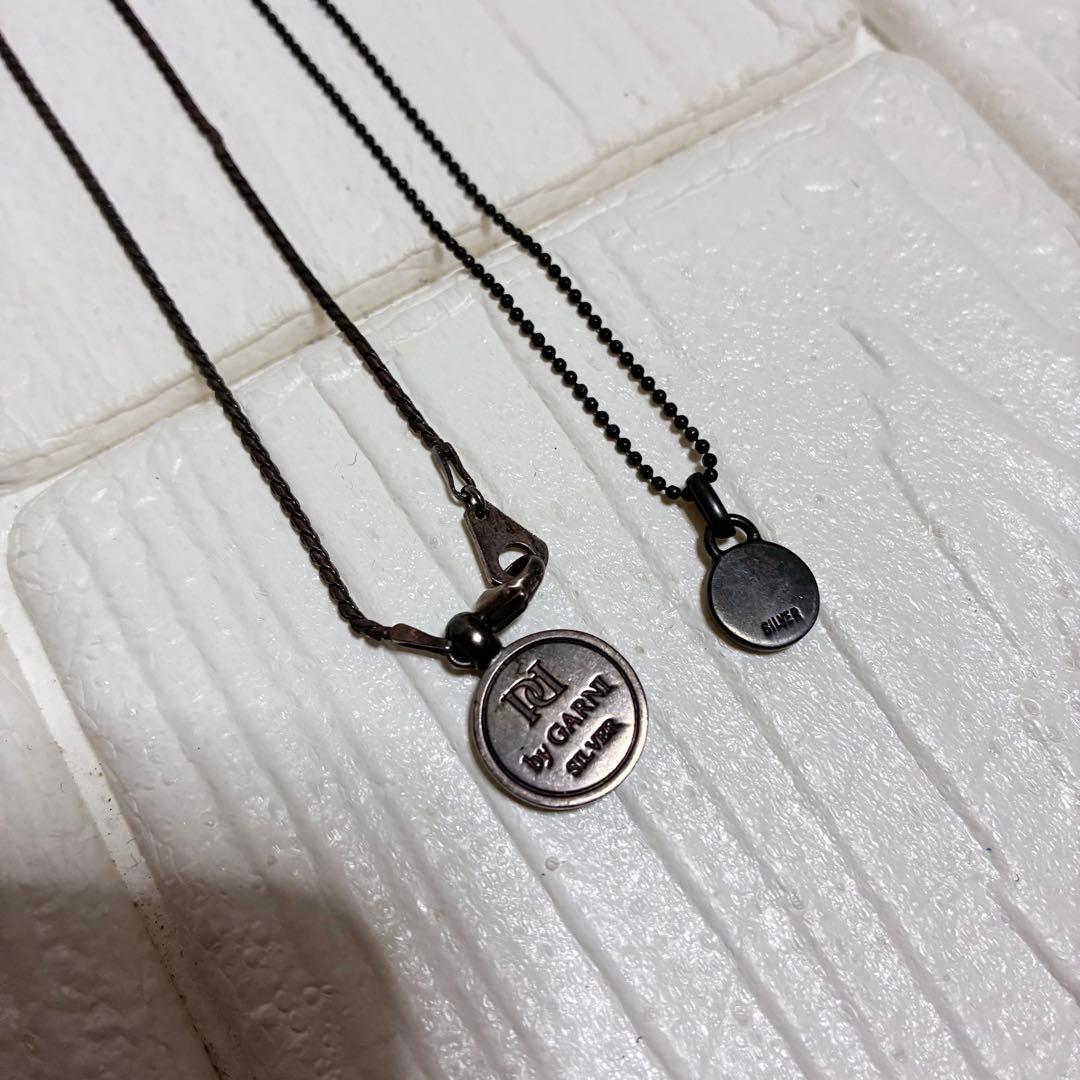 provide by GARNI ガルニ  ロゴネックレス シルバー