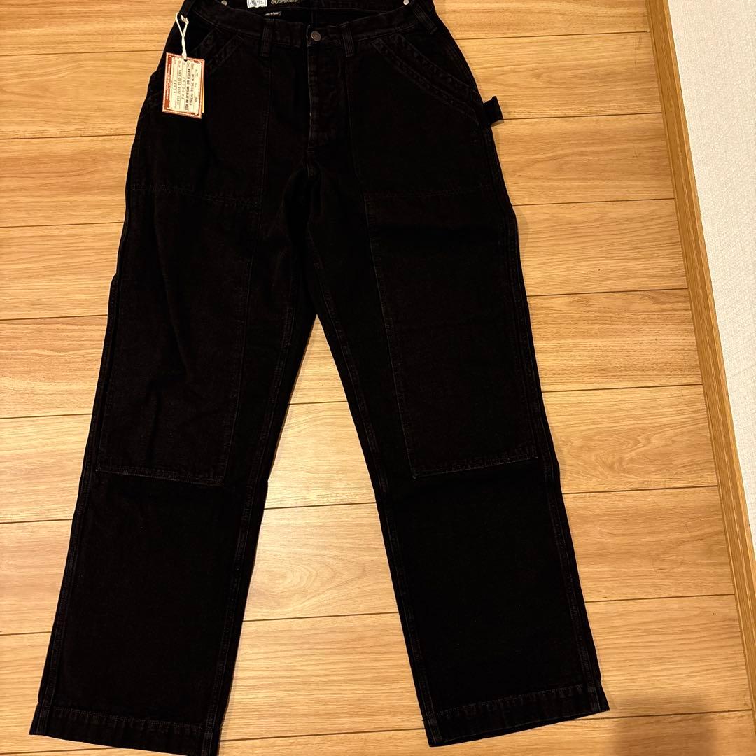 ‼️連休特別価格‼️フリーホイーラーズブラックワークパンツ