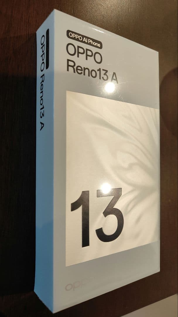 新品未開封　シュリンク付き　OPPO Reno13 A 　アイスブルー