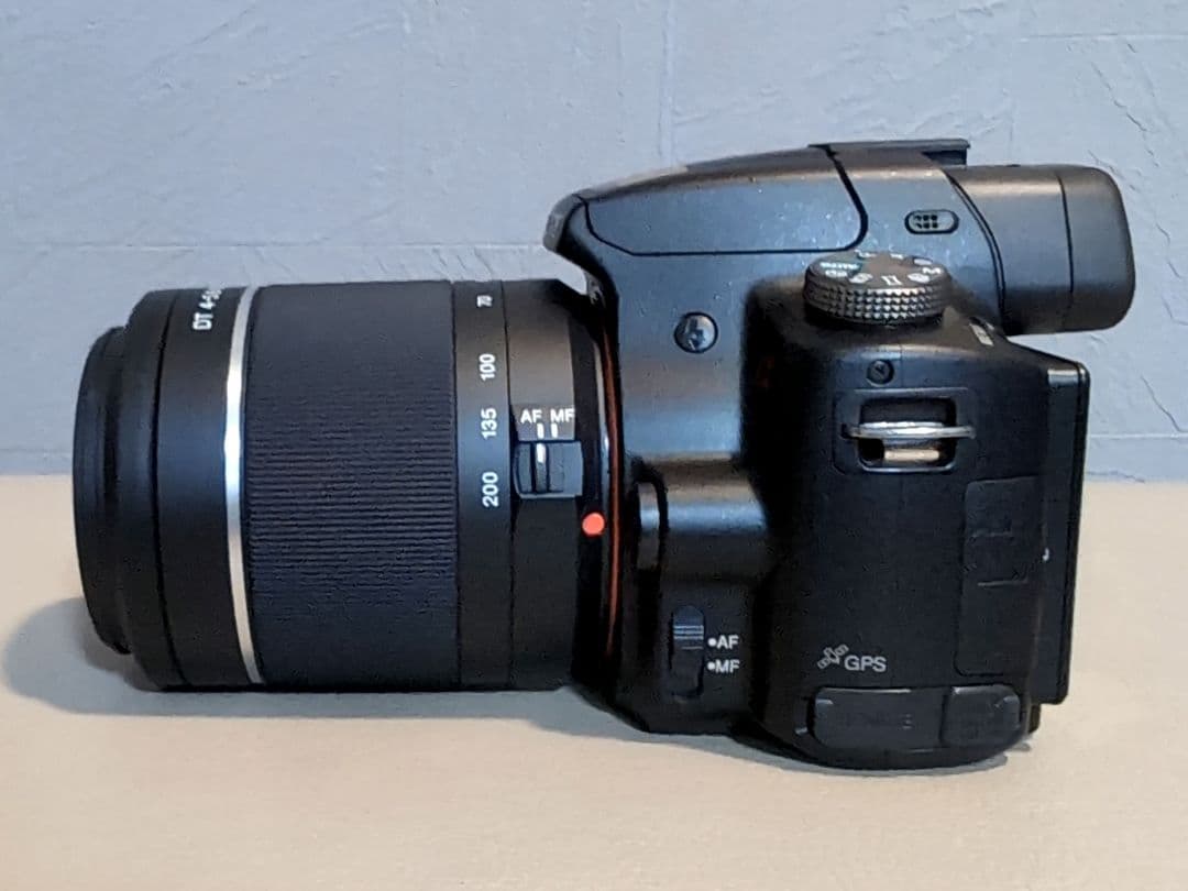 【望遠レンズ付き】SONY α55