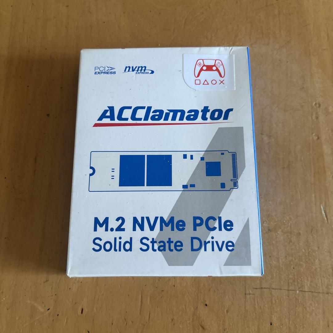 新品未開封 Acclamator NVMe 2TB Gen4*4 M.2