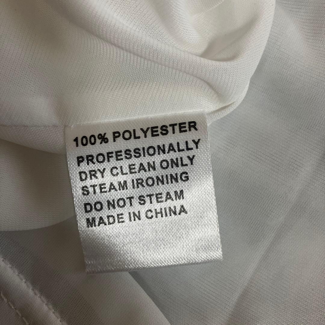 フリル花柄ノースリーブワンピース