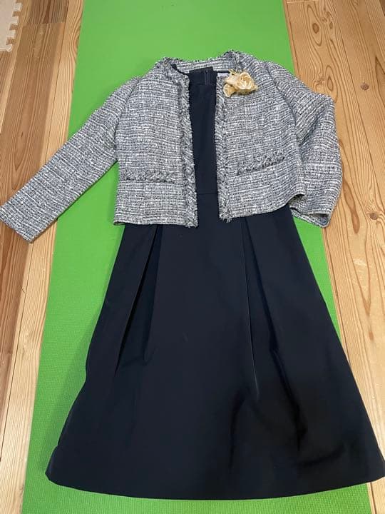 ツイードジャケット、ワンピース