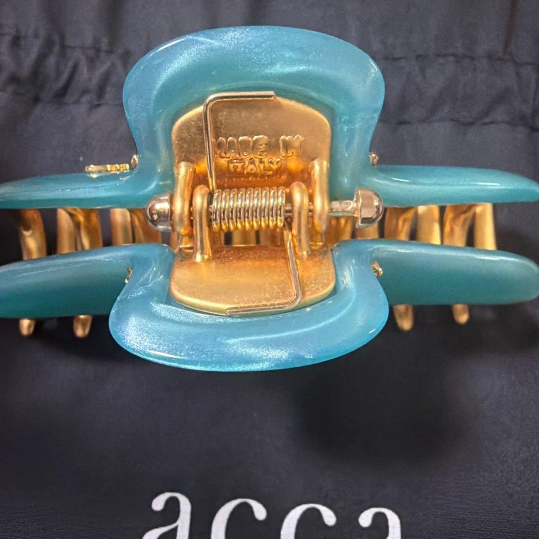 acca ヘアクリップ　ラージサイズ　限定　美品