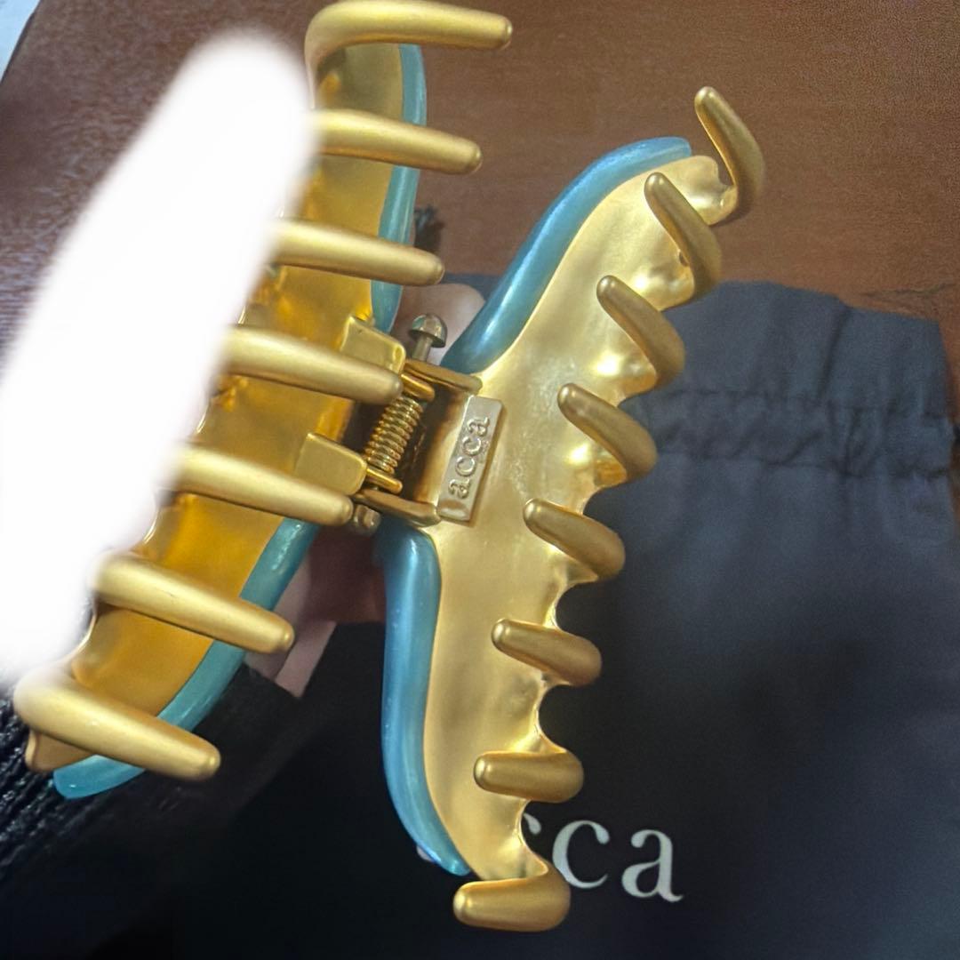 acca ヘアクリップ　ラージサイズ　限定　美品