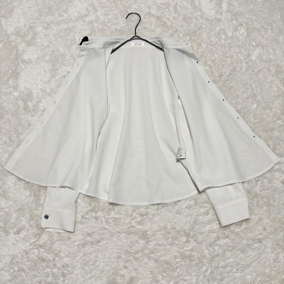 美品 エルアンノワール フォーマルスーツ パンツスーツ ダブル 卒服 150