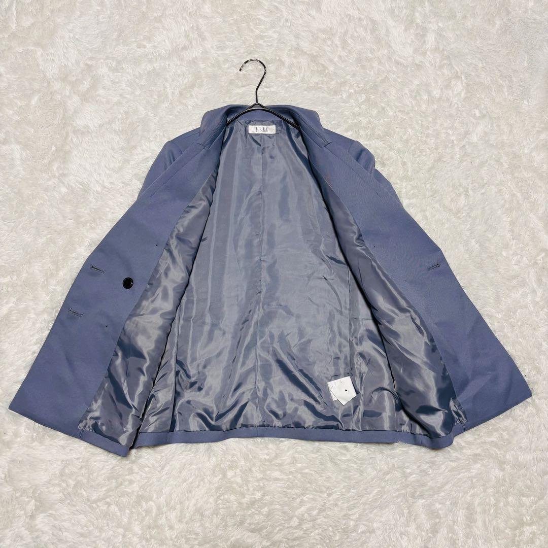 美品 エルアンノワール フォーマルスーツ パンツスーツ ダブル 卒服 150