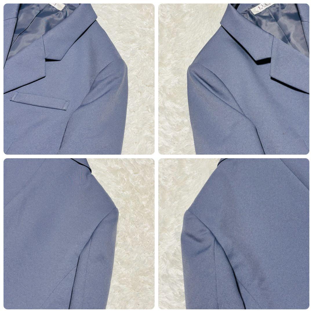 美品 エルアンノワール フォーマルスーツ パンツスーツ ダブル 卒服 150