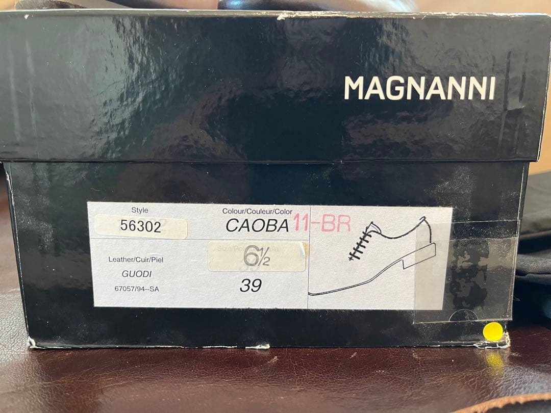 MAGNANNI マグナーニ　ホールカット　39