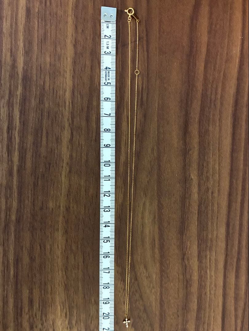 agate K18ダイヤモンドネックレス（0.03ct）