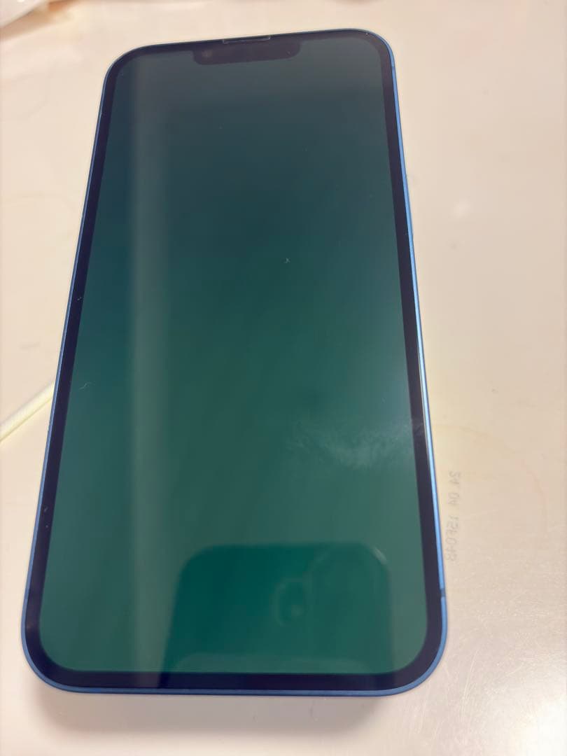 iPhone 13 128GB ブルー（SIMフリー） のジャンク品　箱あり