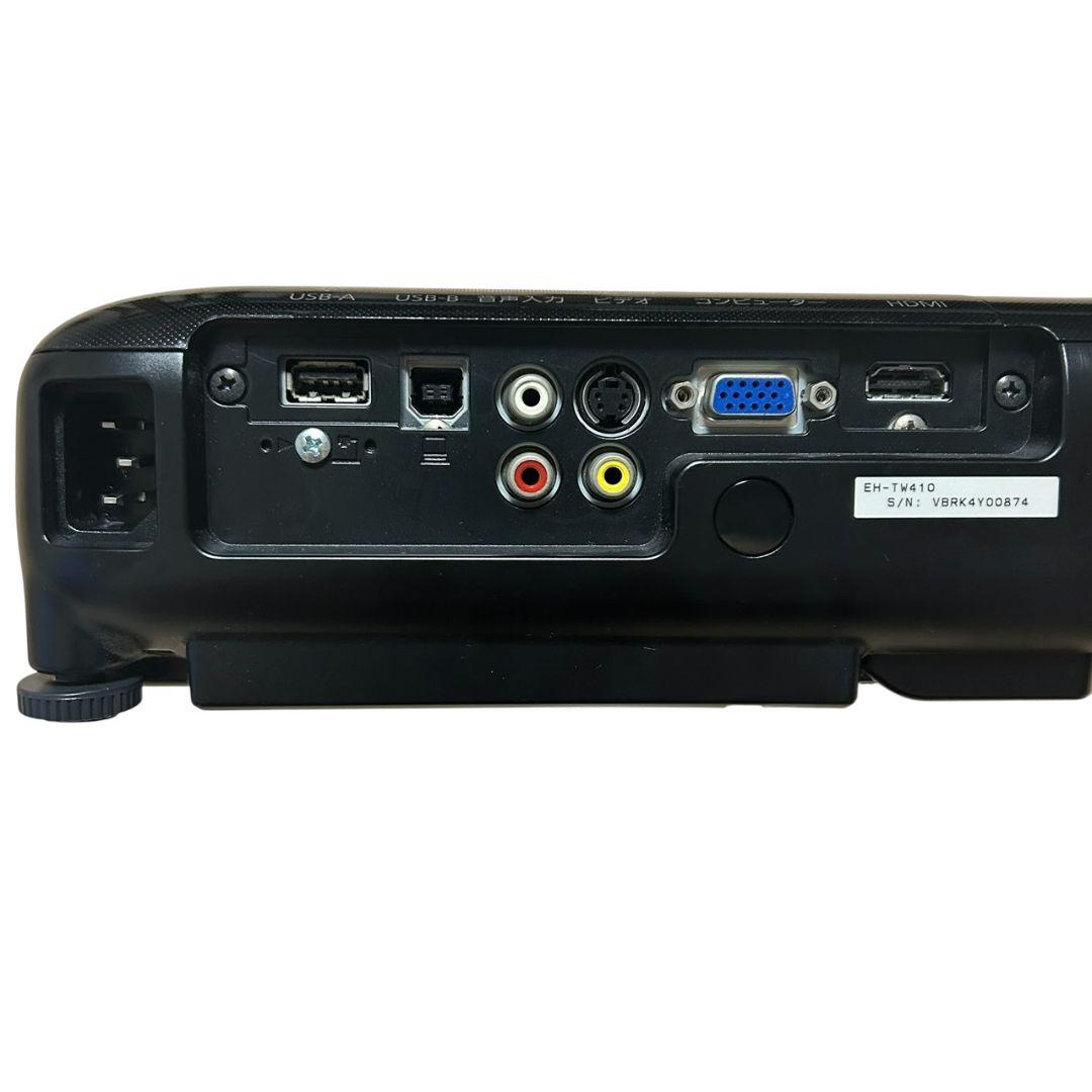2.EPSON EH-TW400 エプソン ホームプロジェクター 動作確認済み