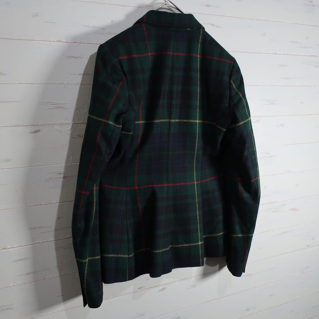M*I様 POLO ラルフローレン タータンチェック ウールブレザー XS 現行
